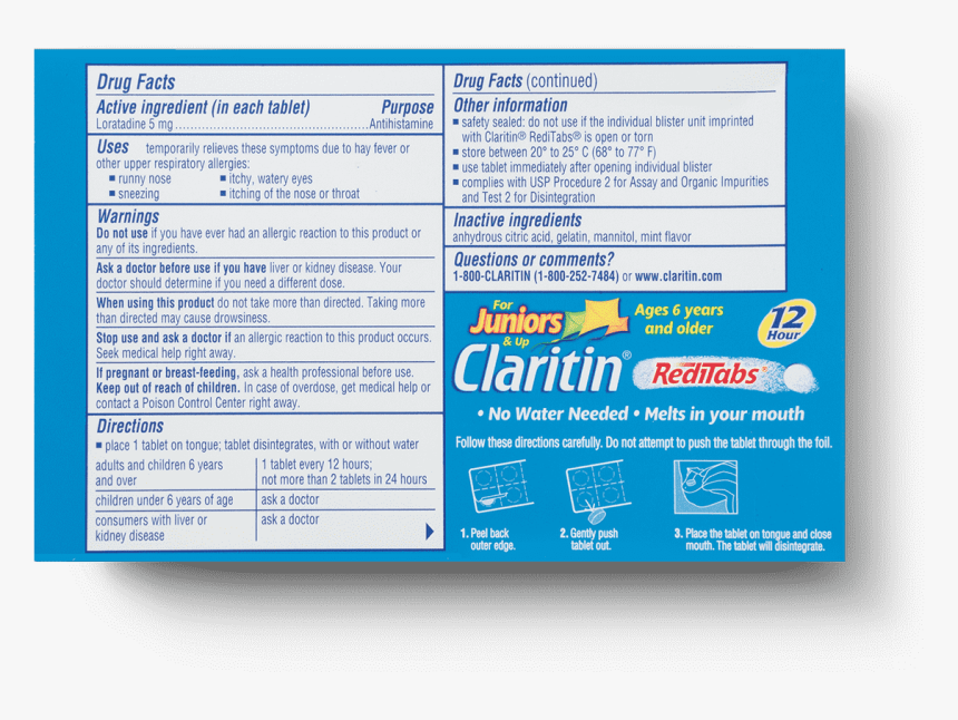Claritin, HD Png Download, Free Download