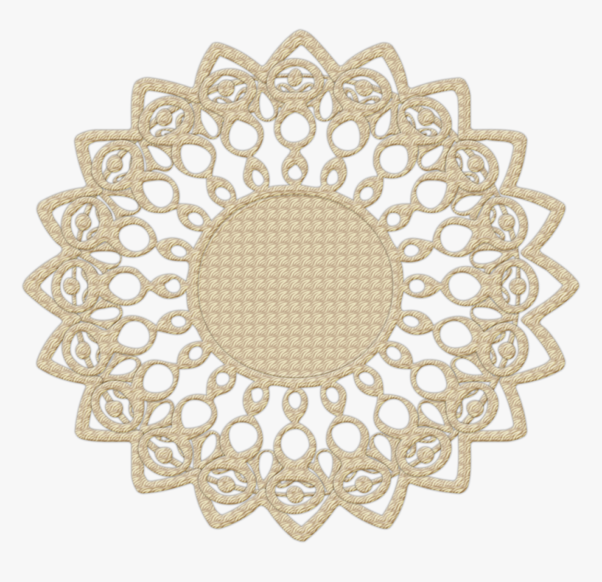 Transparent Simple Lace Patterns Clipart - Doily Patterns Png Transparent, Png Download, Free Download