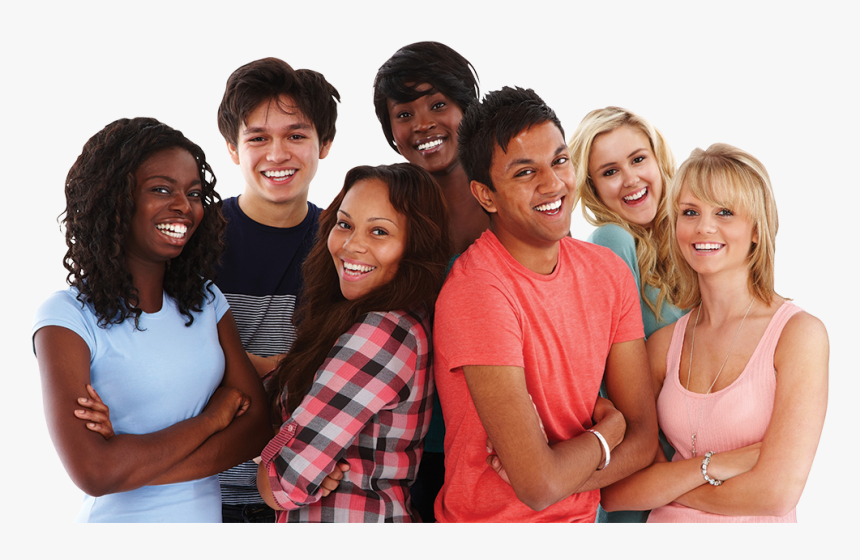 Group Of Teens Png , Png Download - Group Of Diverse People, Transparent Png, Free Download