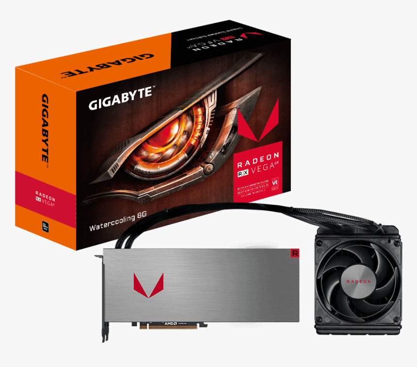 Msi Radeon Rx Vega 64 , Png Download - Gigabyte Radeon Rx Vega 64 8gb, Transparent Png, Free Download