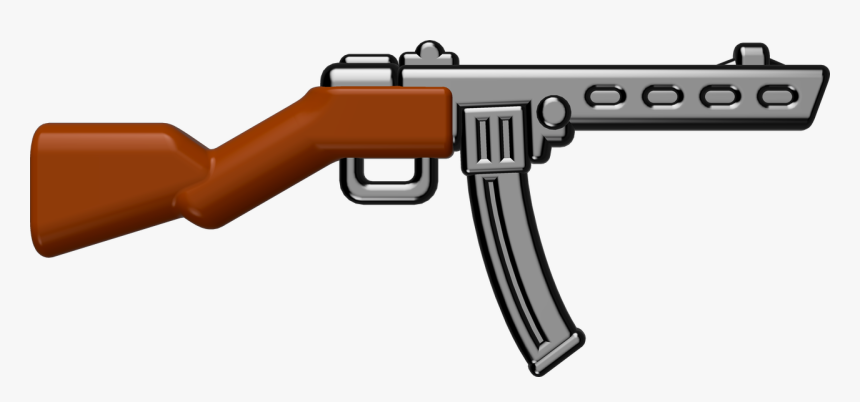 Brickarms Ppsh With Stick Mag Reloaded, HD Png Download, Free Download