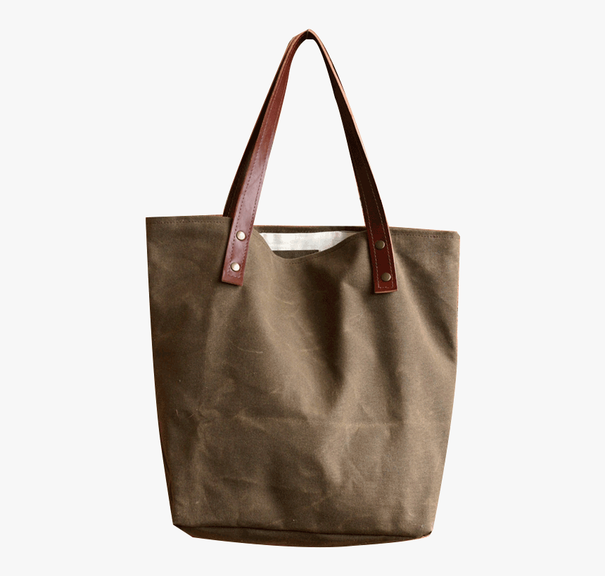 Tote Bag With Leather Strap, HD Png Download, Free Download