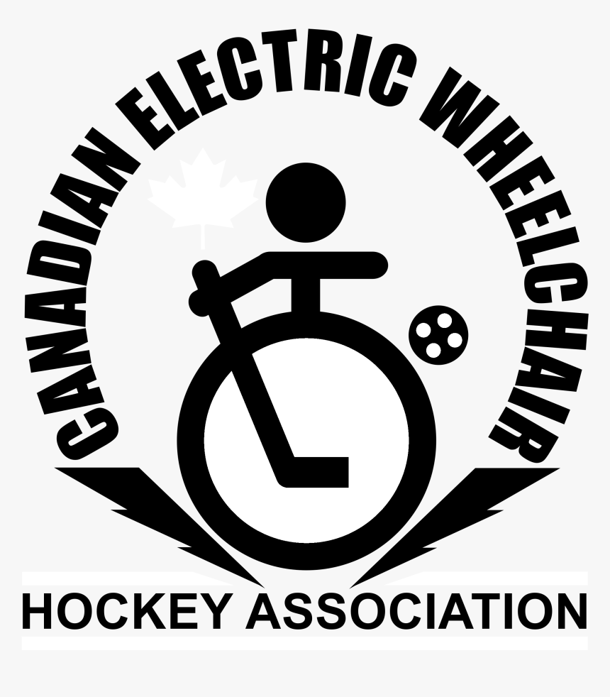 Canadian Electric Wheelchair Hockey Association Logo - Canadian Electric Wheelchair Hockey Association, HD Png Download, Free Download