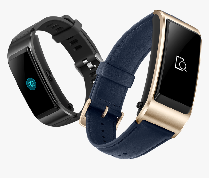 Black And Blue Huawei Talkband B5 - Huawei Talk Band 5, HD Png Download, Free Download