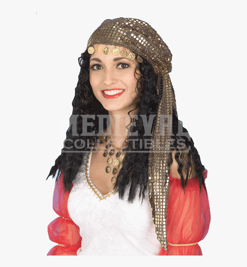 Wig With Scarf, HD Png Download, Free Download