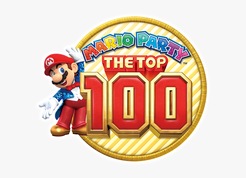Mario Party Top 100 Logo, HD Png Download, Free Download