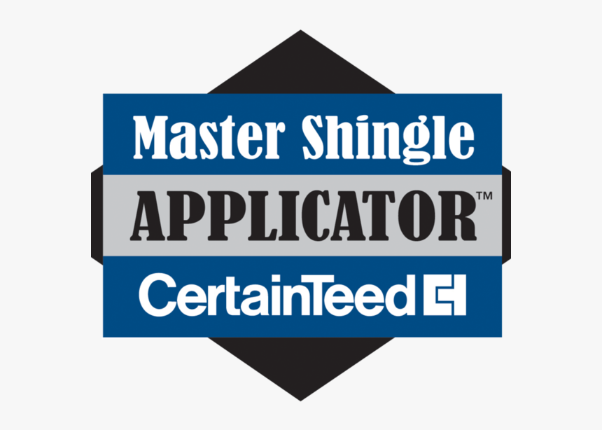 Master Shingle Applicator Certainteed Logo - Master Shingle Applicator Logo, HD Png Download, Free Download