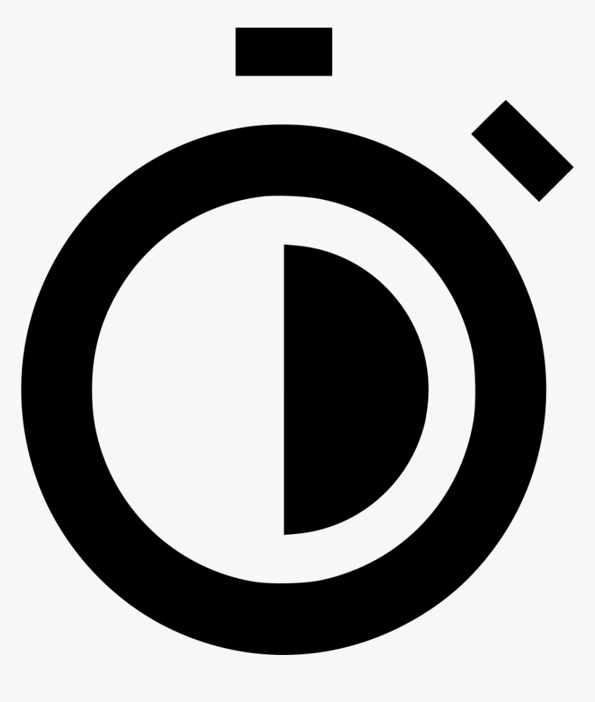 Stopwatch Half - Euston Railway Station, HD Png Download, Free Download