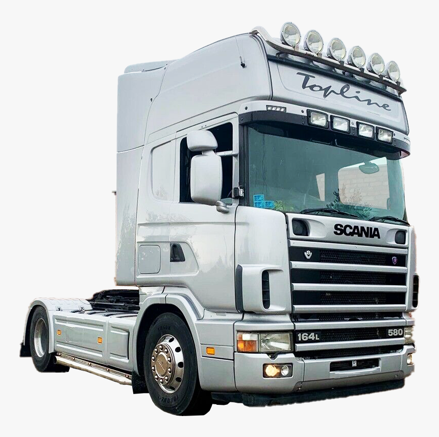 Scania 580 Topline Truck Transparent Image - Scania 164 For Sale Uk, HD Png Download, Free Download