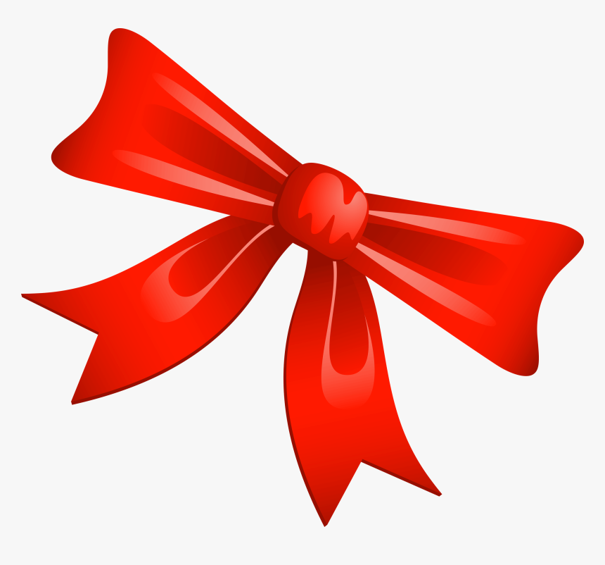 Christmas Bows Clip Art - Holiday Ribbon Clip Art, HD Png Download, Free Download