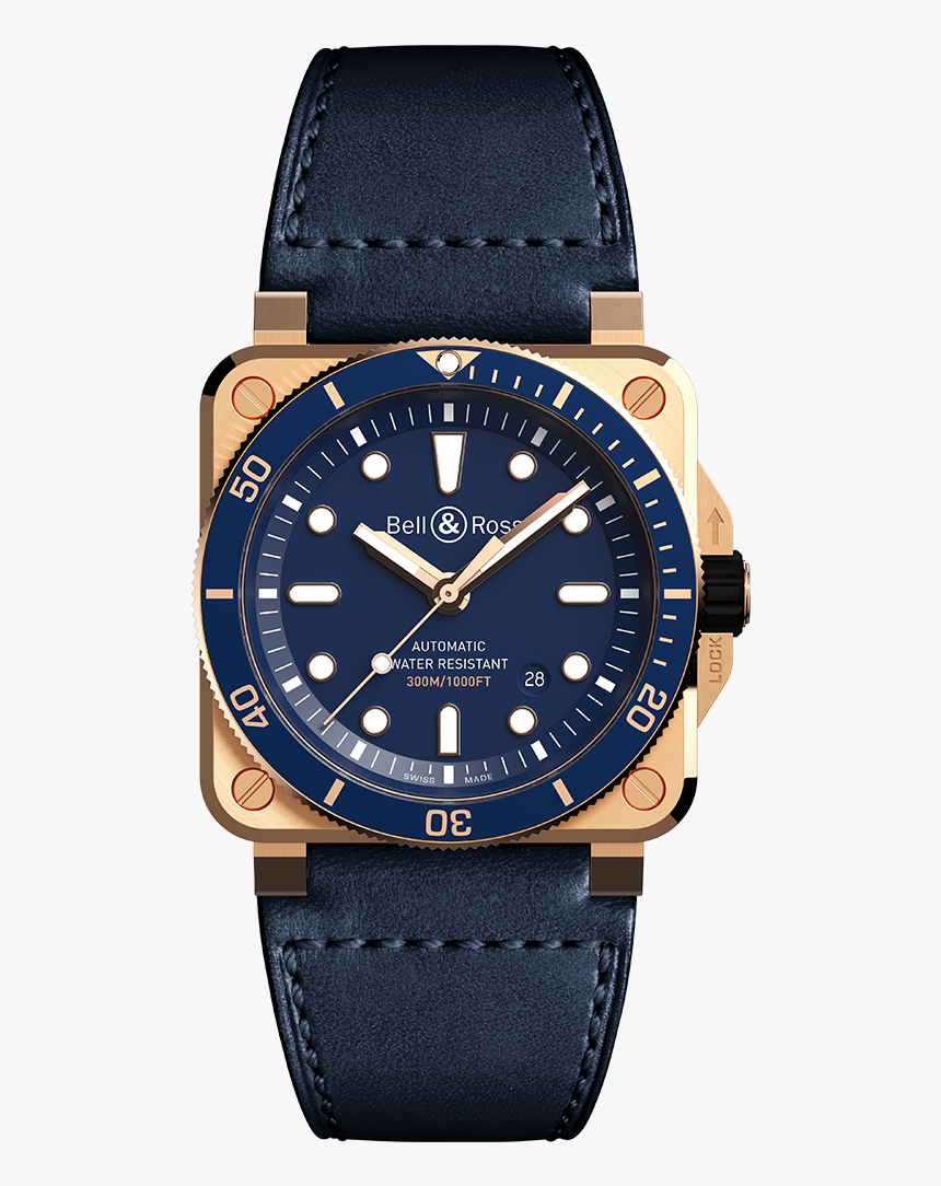 Bell And Ross Diver Bronze, HD Png Download, Free Download