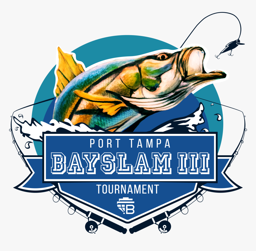 2019 Port Tampa Bayslam - Pescado Salmon Emblemas, HD Png Download, Free Download