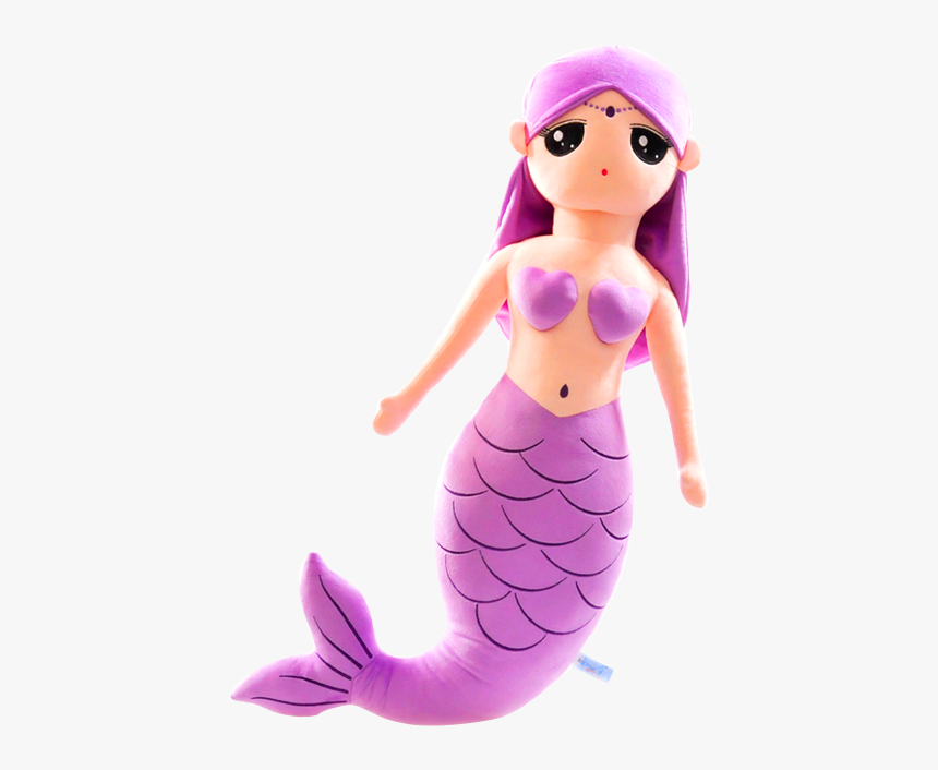 Dawa Cute Mermaid Doll Plush Toy Doll Dolls Little - Doll, HD Png Download, Free Download