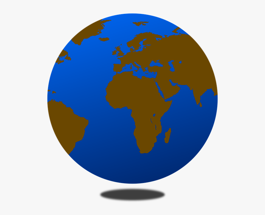 Transparent Internet Globe Png - Küre Şeklinde Dünya Haritası, Png Download, Free Download