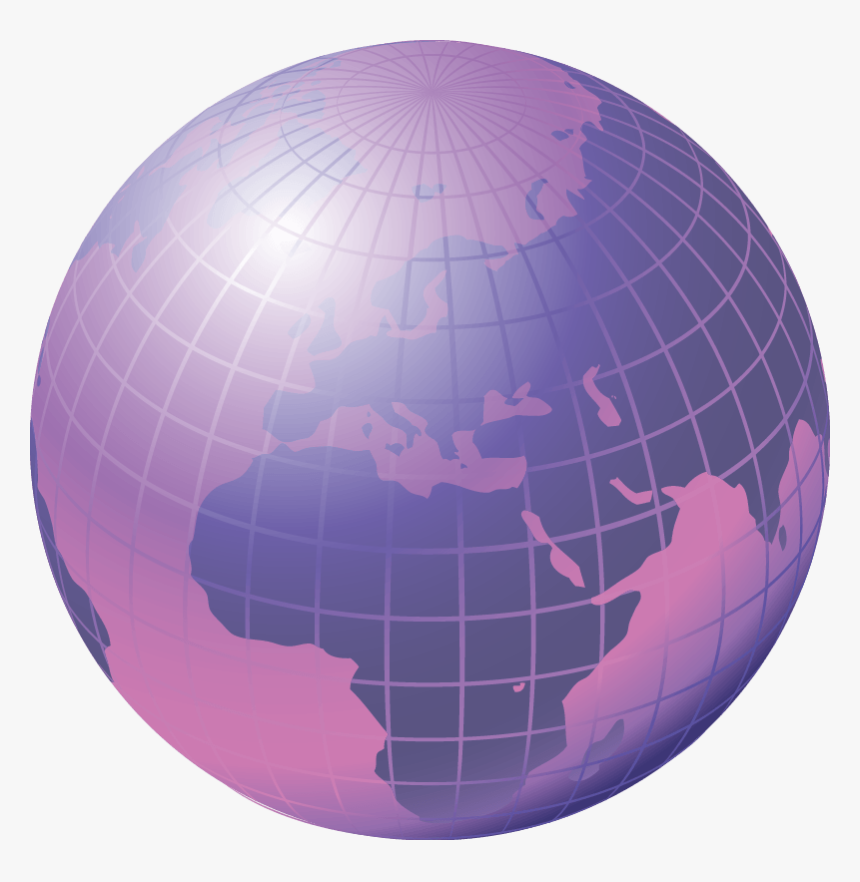 Free Vector Globes And Maps Png - Sphere, Transparent Png, Free Download