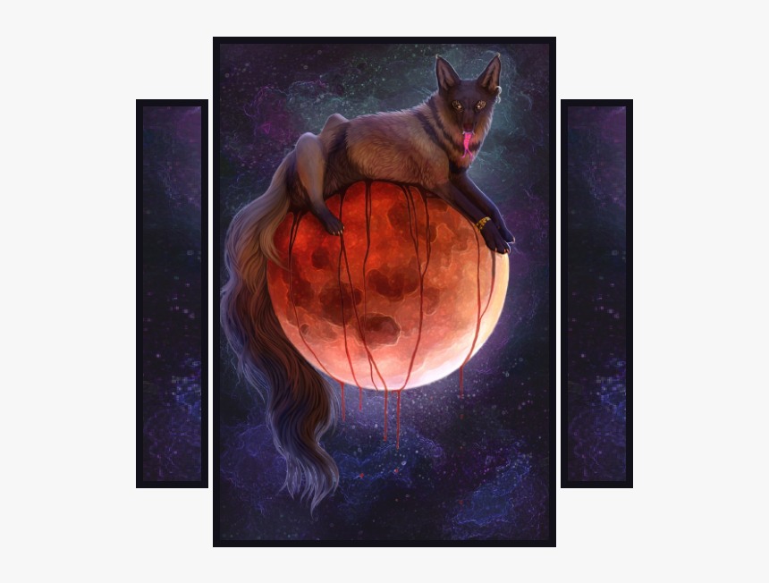 Animal Groups Roleplay Wiki - Blood Moon Wolf, HD Png Download, Free Download