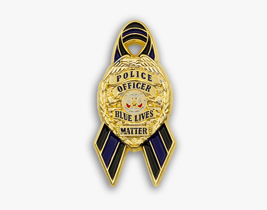 Custom Police "blue Lives Matter - Emblem, HD Png Download, Free Download