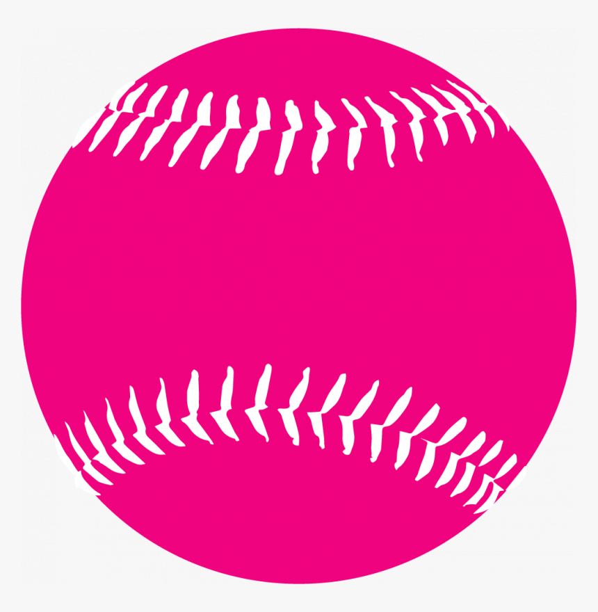 Free Pink Baseball Cliparts, Download Free Clip Art, - Pink Softball Clip Art, HD Png Download, Free Download