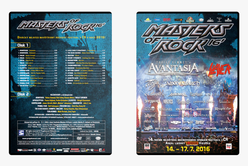 Double Dvd Masters Of Rock, HD Png Download, Free Download