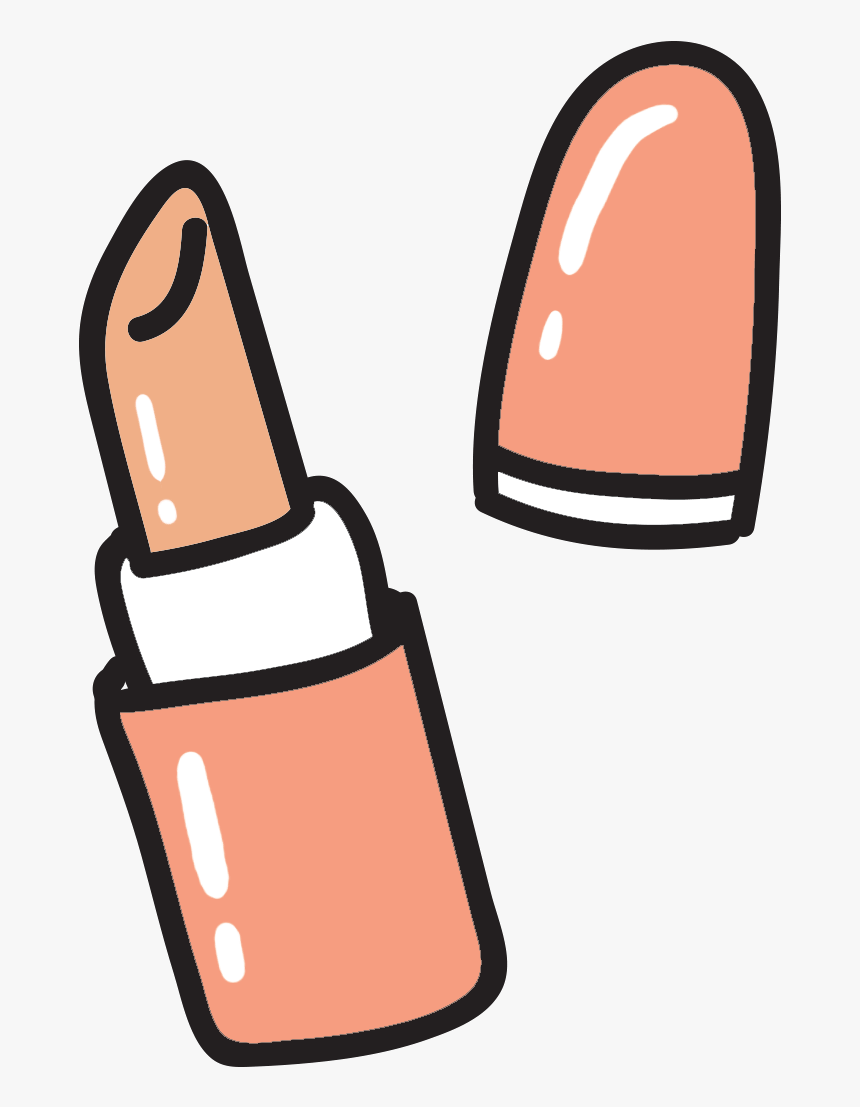 Make Up Lipstick Sticker By Giobi - Make Ups Gif Clipart, HD Png Download, Free Download