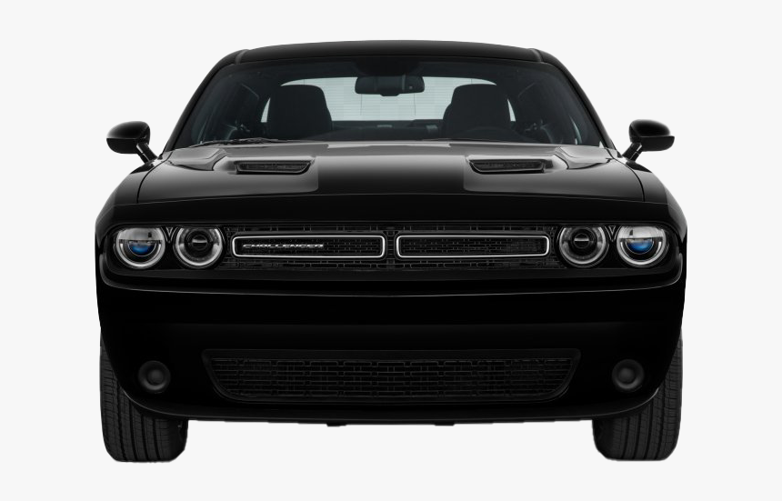 Dodge Challenger Png Clipart - Dodge Challenger Front View Transparent, Png Download, Free Download