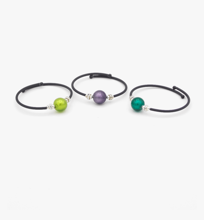 Murano Glass Ball Bracelets - Bangle, HD Png Download, Free Download