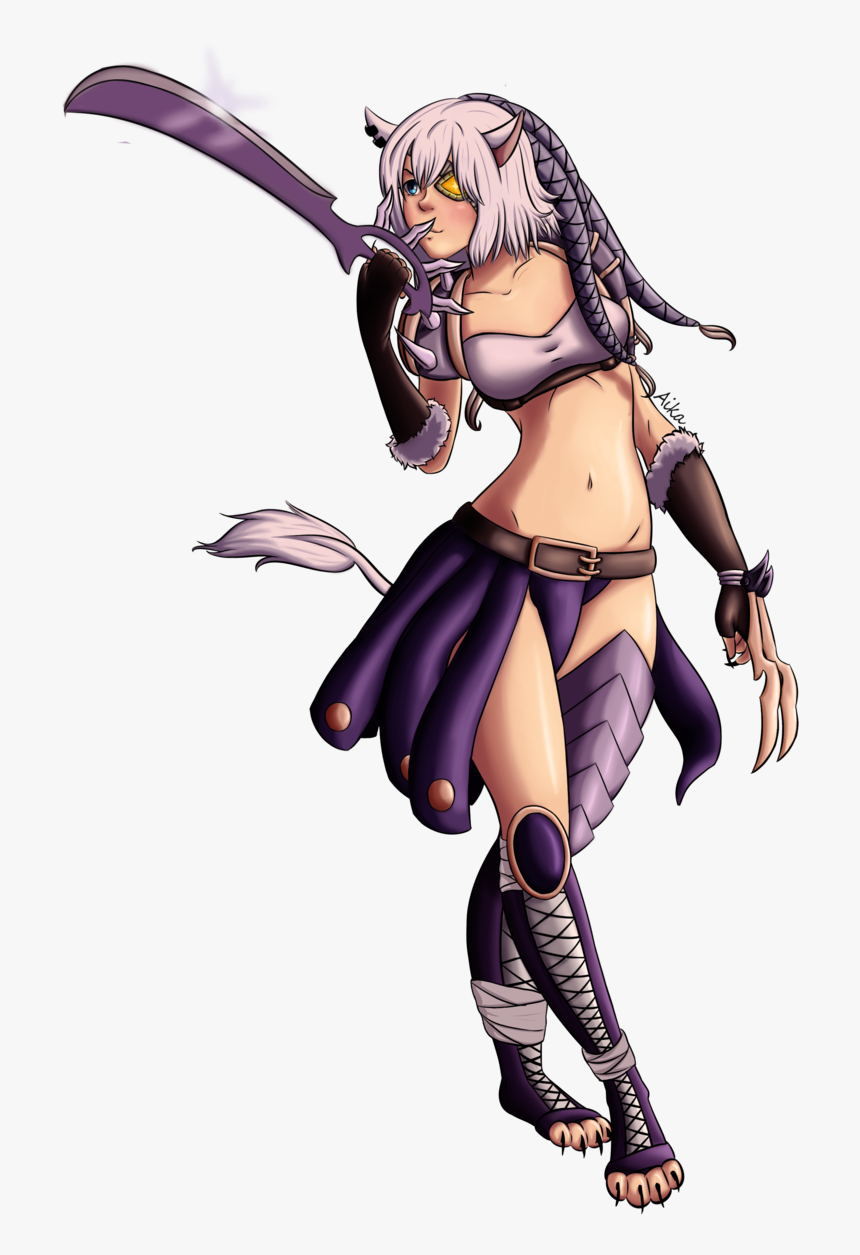Female Rengar Lol By Aikasg-d7onbuo - League Of Legends Female Rengar, HD Png Download, Free Download