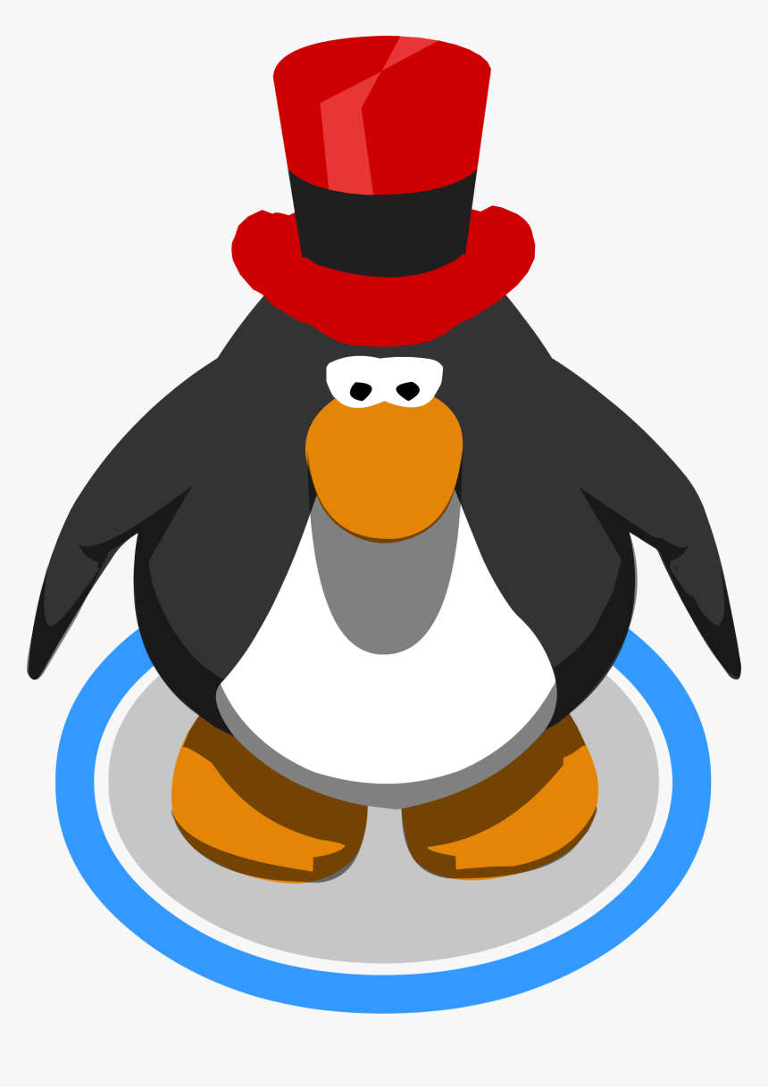 Ring Master Hat In-game - Club Penguin Penguin Model, HD Png Download, Free Download