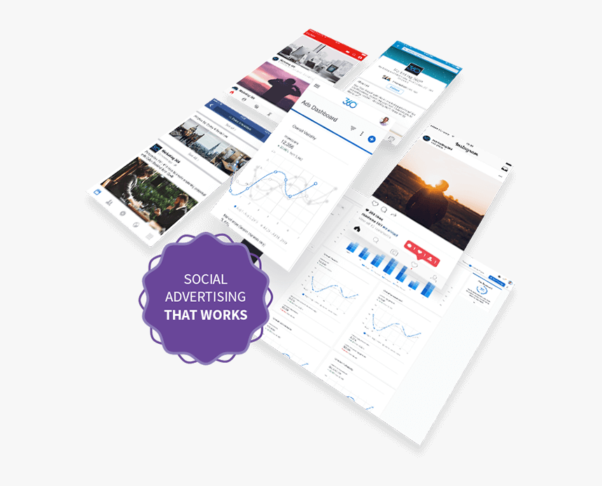Social Ads Platform Overview - Floor Plan, HD Png Download, Free Download