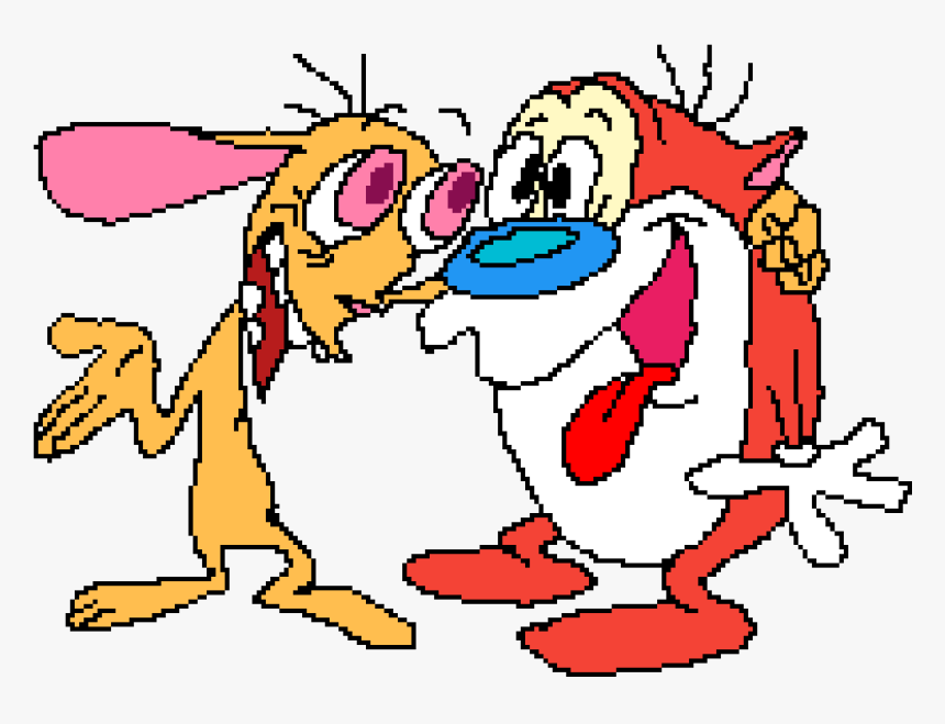 Ren And Stimpy - Ren And Stimpy Mordecai, HD Png Download, Free Download