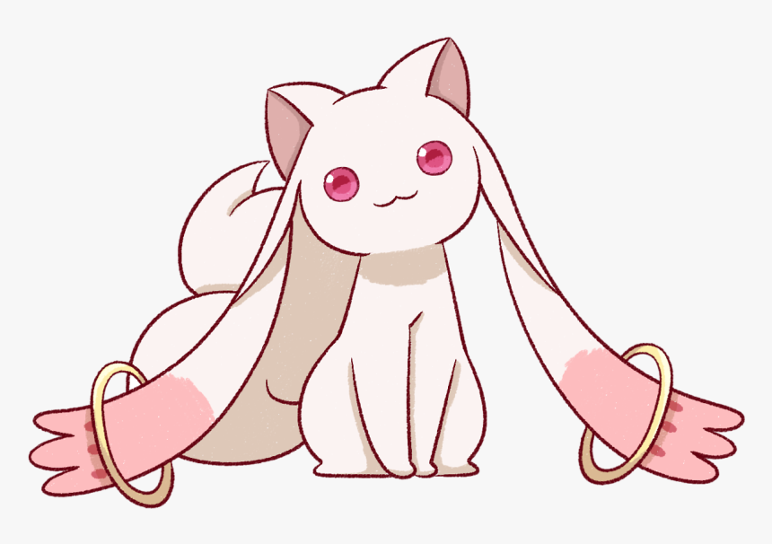 Cute Kyubey Art, HD Png Download, Free Download