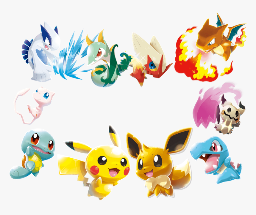 Image - Pokemon Rumble Rush Pokemons, HD Png Download, Free Download