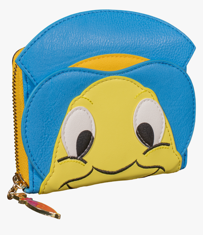 Jiminy Cricket 5” Faux Leather Zip-around Wallet - Coin Purse, HD Png Download, Free Download