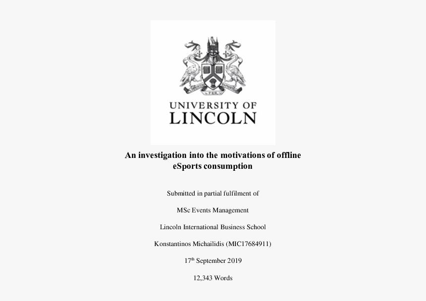 University Of Lincoln, HD Png Download, Free Download