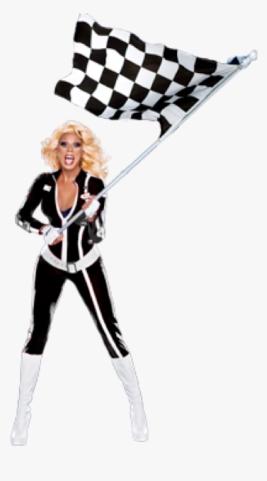 Rupaul Drawing Sticker - Rupaul Drag Race Flag, HD Png Download, Free Download