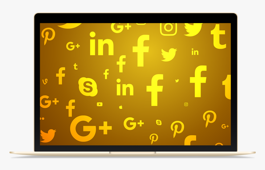 Social Network, Png Download - Led-backlit Lcd Display, Transparent Png, Free Download