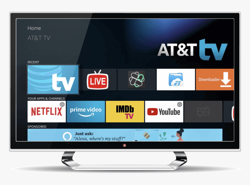 Hero Image - At&t Tv Home Screen, HD Png Download, Free Download