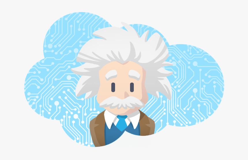 Transparent Einstein Cartoon Png - Ai Salesforce Background, Png Download, Free Download