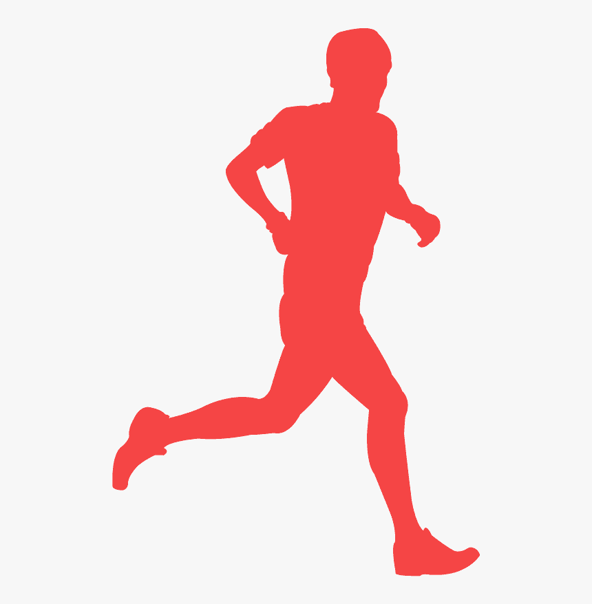 Runner Silhouette Green, HD Png Download, Free Download