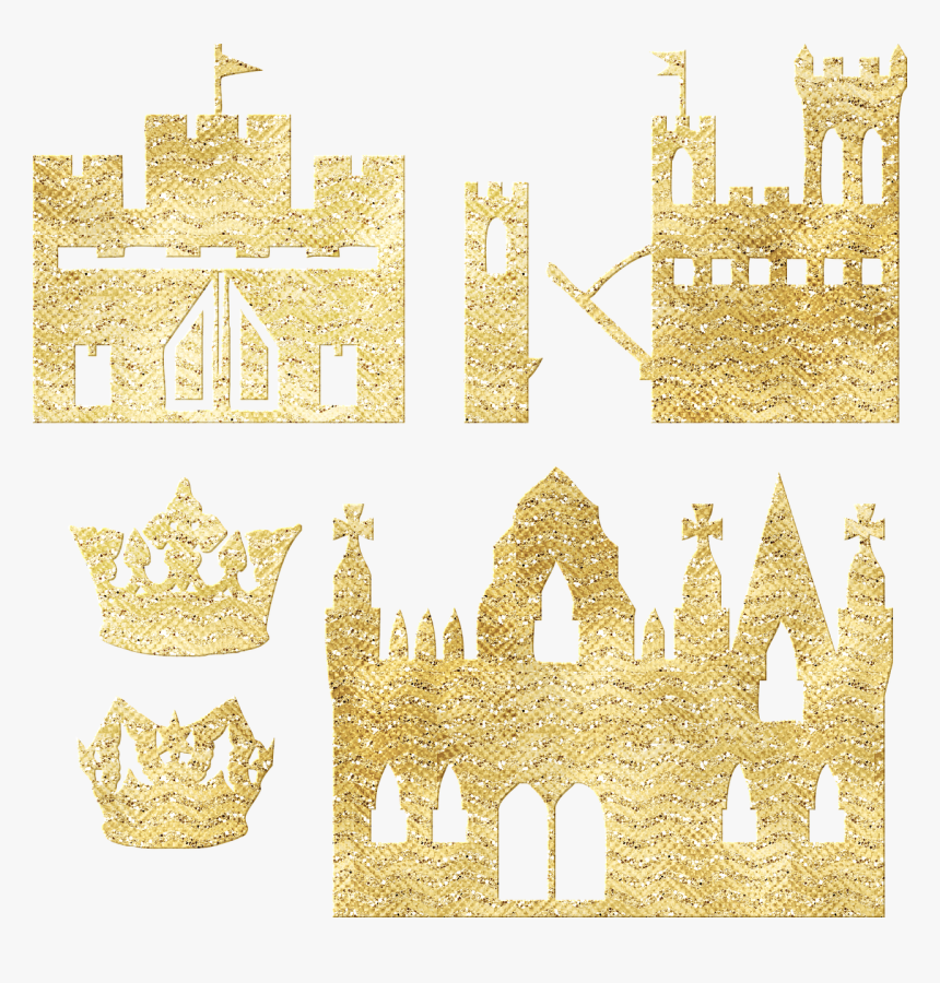 Gold Castle Png, Transparent Png, Free Download