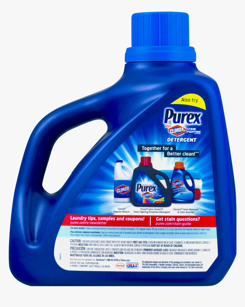 Purex Liquid Laundry Detergent, After The Rain, - Weevil, HD Png Download, Free Download