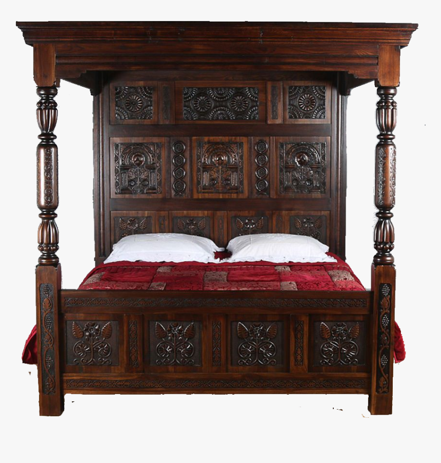 #cama #victoriana - Four-poster, HD Png Download, Free Download