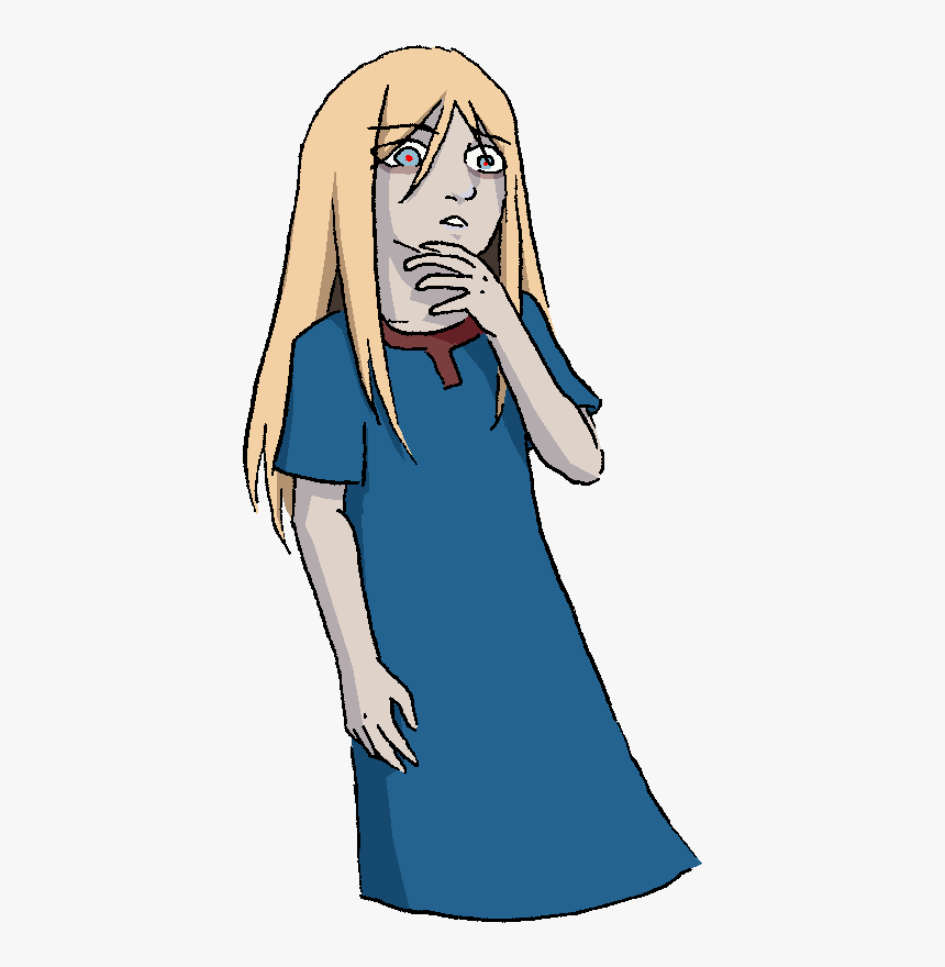 The Bottom Of Her Skirt Can Be Cropped For Her Portrait, - Cartoon, HD Png Download, Free Download