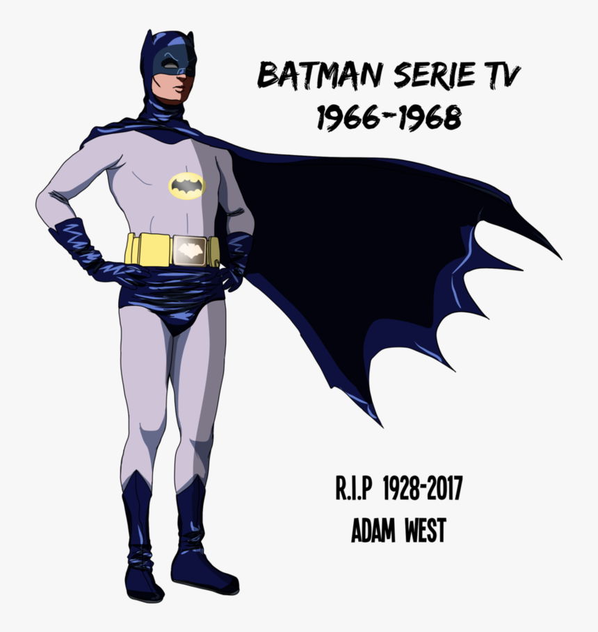 Rip Drawing Superhero - Batman Adam West 2017, HD Png Download, Free Download