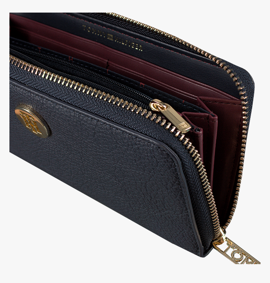 Blue Tommy Hilfiger Handbag Th Core Lrg Za Walle - Zipper, HD Png Download, Free Download