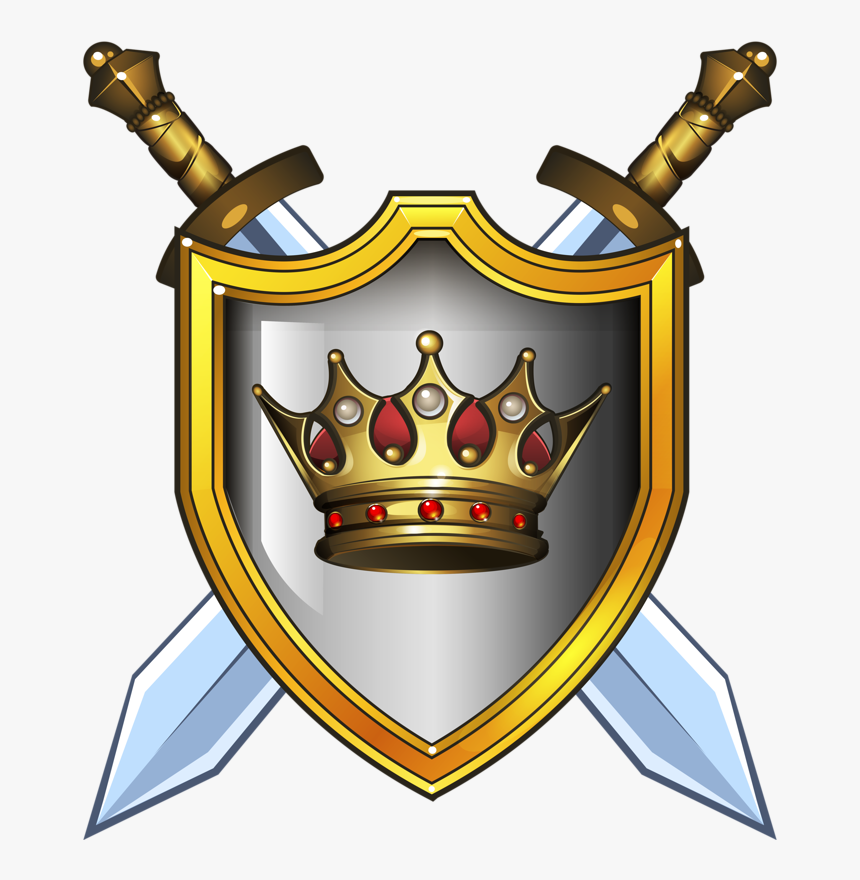 Shield Sword Png, Transparent Png, Free Download