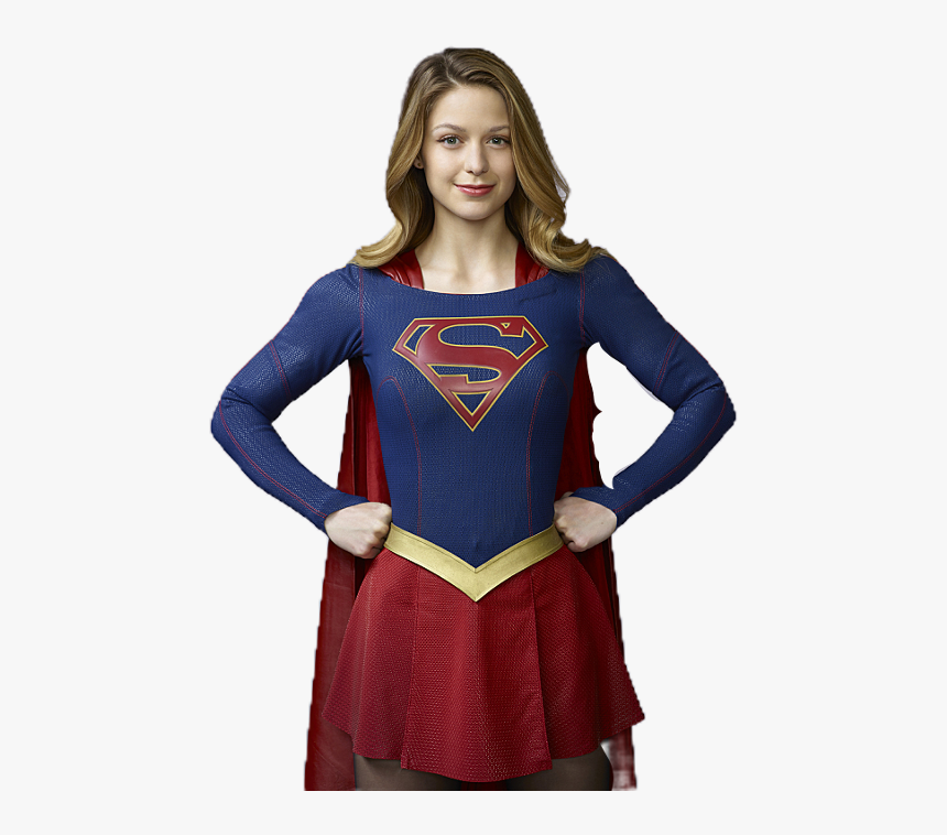 Melissa Benoist Supergirl It"s Superman Kara Zor-el - Melissa Benoist Supergirl, HD Png Download, Free Download