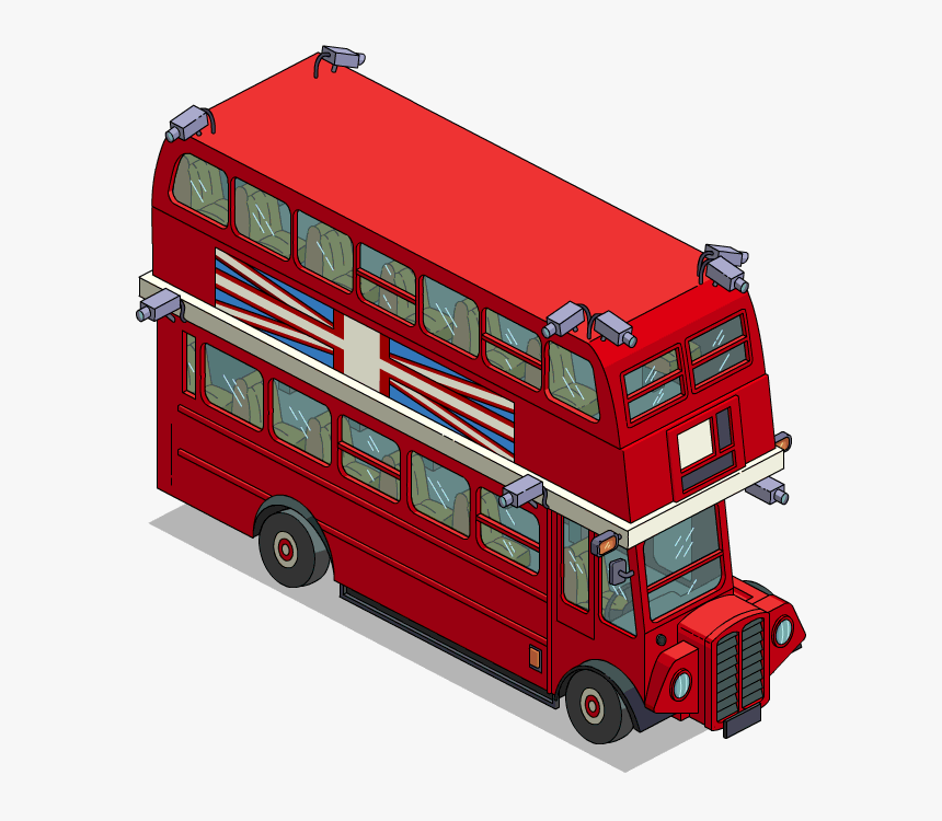 Tapped Out Double Decker Bus, HD Png Download, Free Download