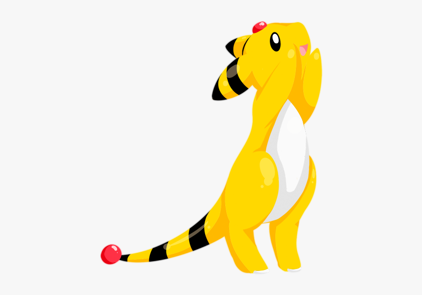 Ampharos Pokemon Cute, HD Png Download, Free Download