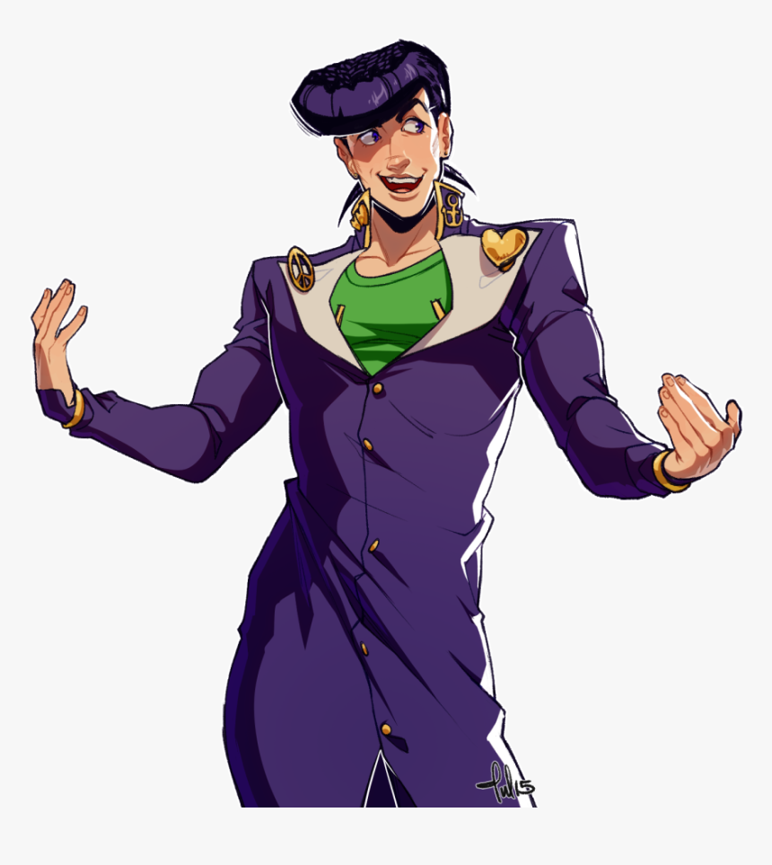 A Quick 40min-ish Josuke I Did The Other Day - Cartoon, HD Png Download, fr...